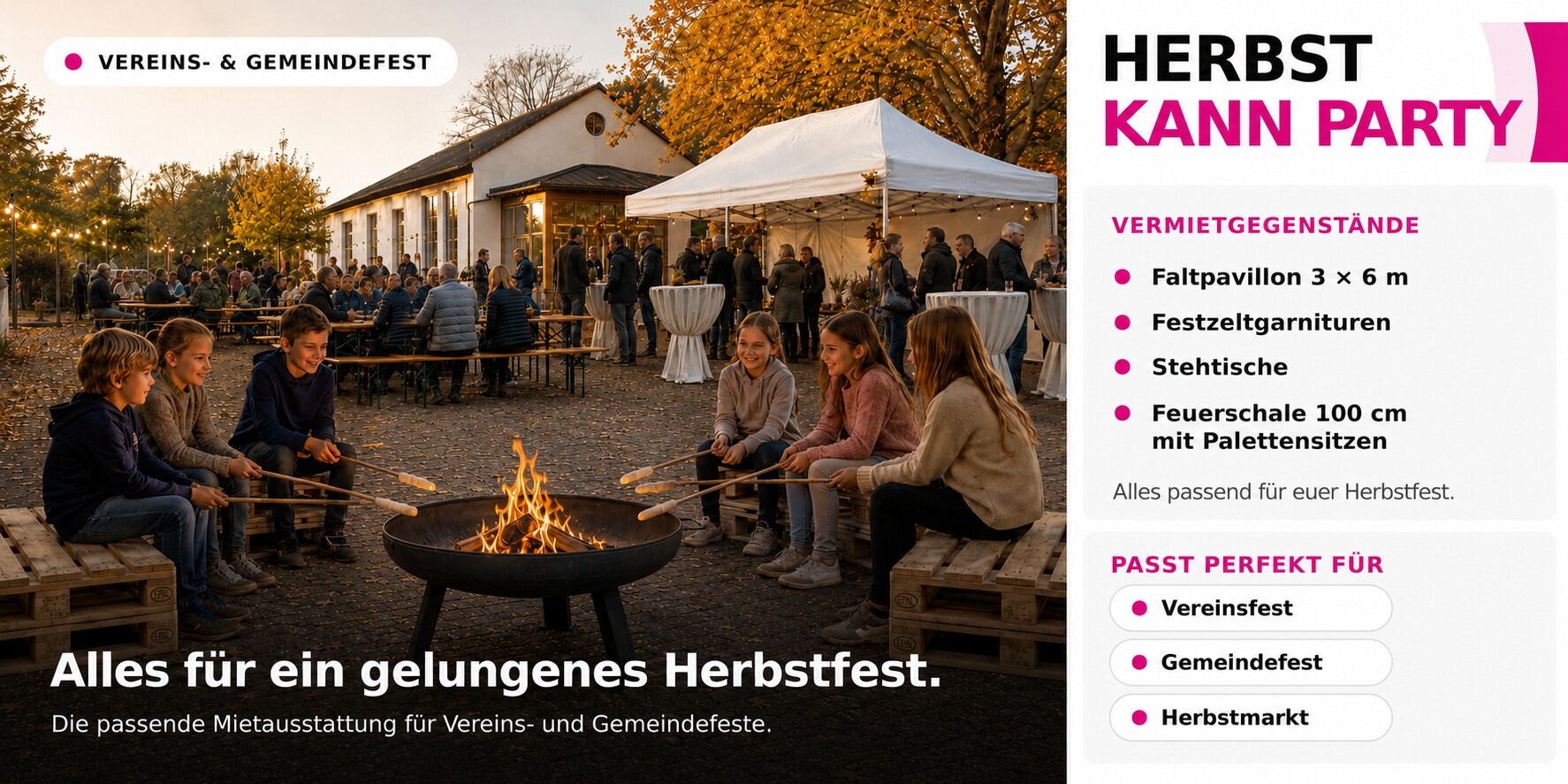 Herbstserie Motiv 4: Vereins- und Gemeindefest