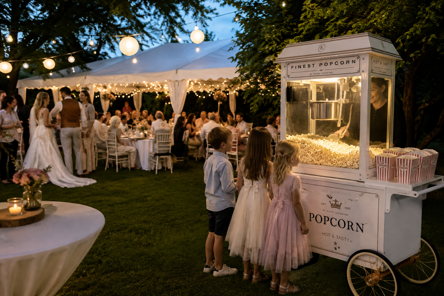 Hochzeit - Popcornmaschine